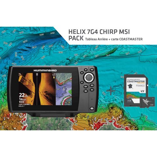 Pack comprenant un HELIX 7G4-CMSITA et une carte COAST MASTER Version MEGA Side imaging