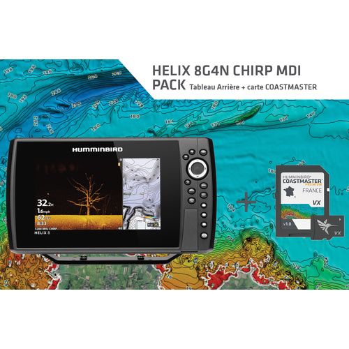 Pack comprenant un HELIX 7G4N-CMDITA et une carte COAST MASTER    RÉSEAU     Version MEGA Down imaging