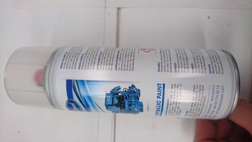 Bombe de Peinture Aérosol Bleu Métallisé pour Mini 55 (Version 6)